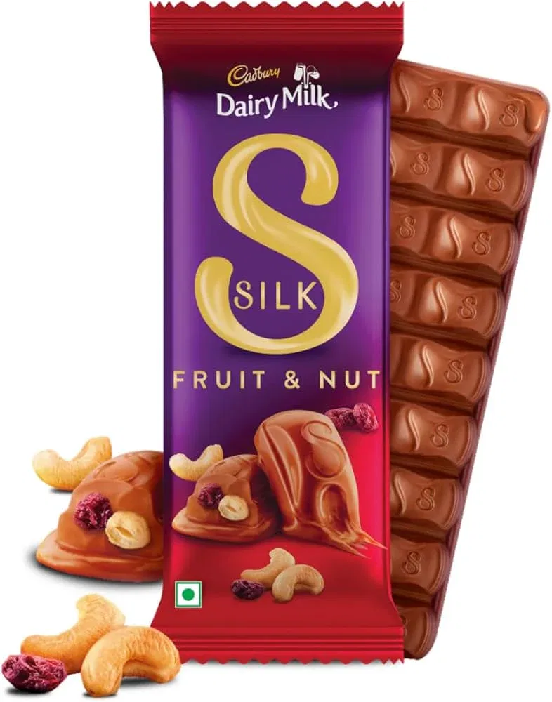 Cadbury Dairy Milk Silk - Fruit & Nut -129gm
