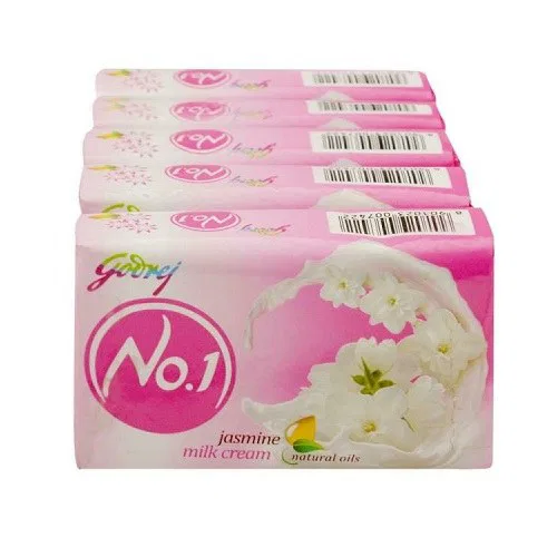 Godrej No.1 Jasmine & Milk Cream Soap Bundle Pack