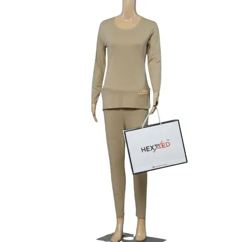 HEXXED WOMEN THERMAL, IVORY