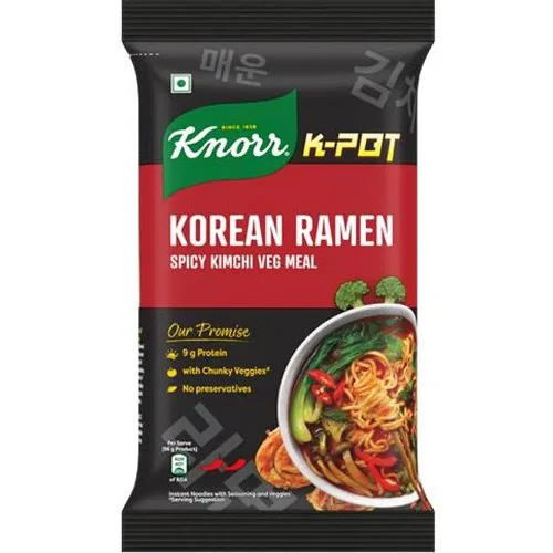Knorr K-Pot Korean Ramen Spicy Kimchi Veg Meal