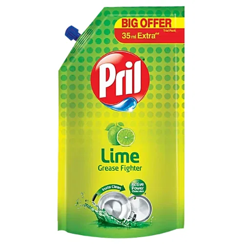 Pril Lime Grease Fighter, Pouch 120ml