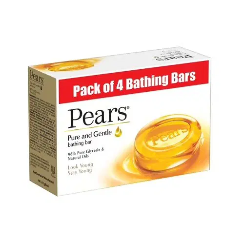 Pears Pack Pure and Gentle Bathing Bar