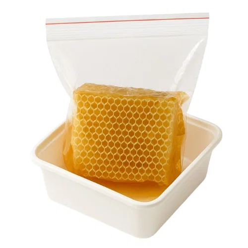 Pure Raw Natural Honey Comb Full of Honey in a Box -250GM