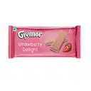 Givmor Strawberry Delight Flavoured Crunchy & Creamy Wafers – image 1