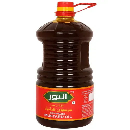 Al-Noor Cold Pressed Mustard Oil, Jar -5ltr