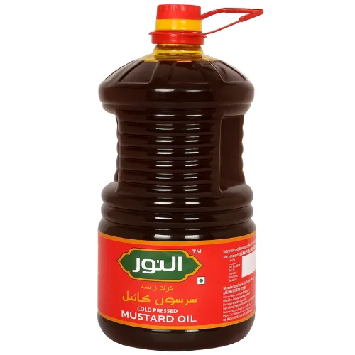 Al-Noor Cold Pressed Mustard Oil, Jar -5ltr