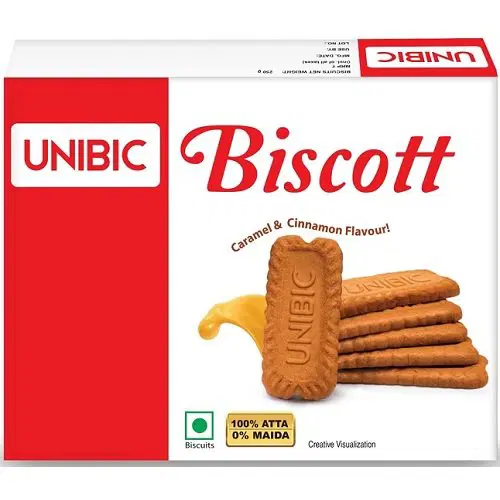 UNIBIC Biscott - Caramel & Cinnamom Flavour, Biscuits