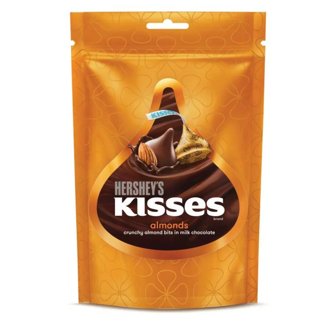 Hershey's Kisses Almonds | Melt-In-Mouth Chocolates -33g
