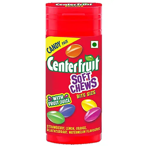 Center Fruit Soft Chews - 5 Assorted Flavours