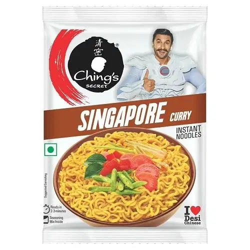 Chings Scret Singapore Curry Instant Noodles Pouch