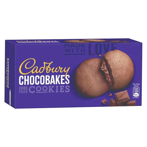 Cadbury Choco Bakes Choc - Filled Cookies