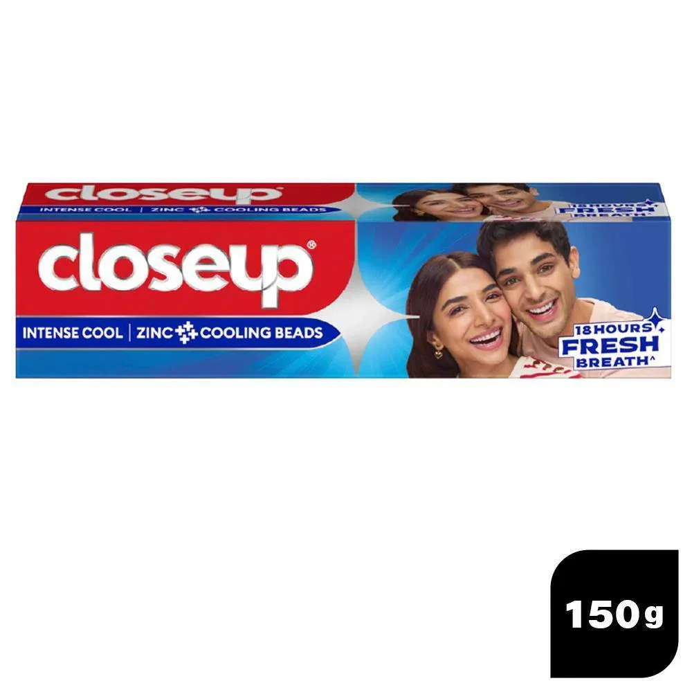 Closeup Intense Cool Zinc+ Cooling Beads Toothpaste 150 g