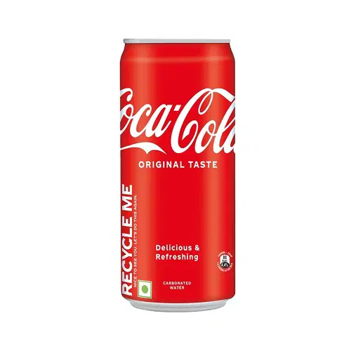 Coca Cola Original Coke Taste Soft Drink Tin