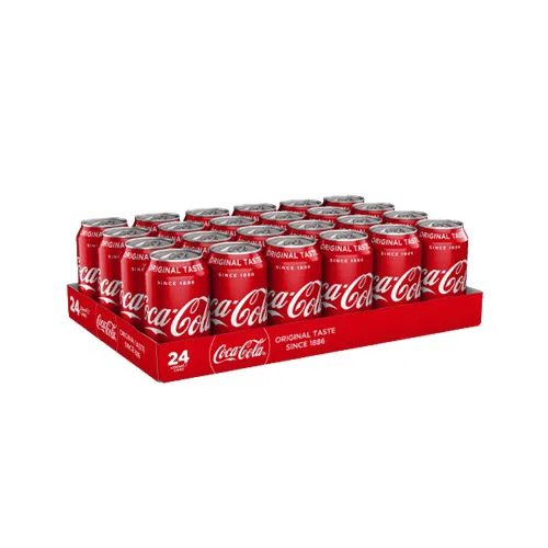 Coca Cola Tin Pack Of 24