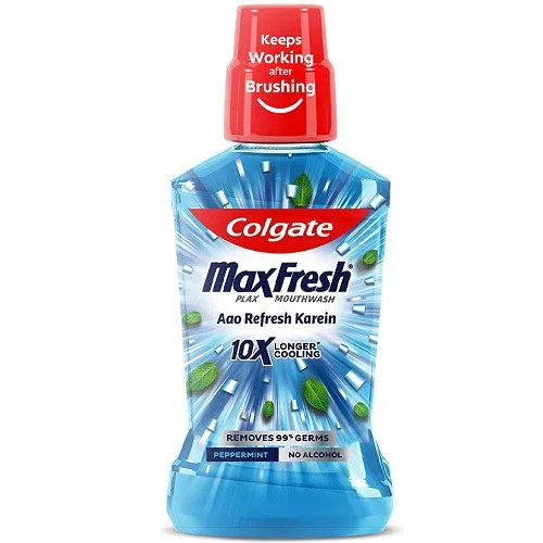 Colgate MaxFresh Mouthwash - Peppermint