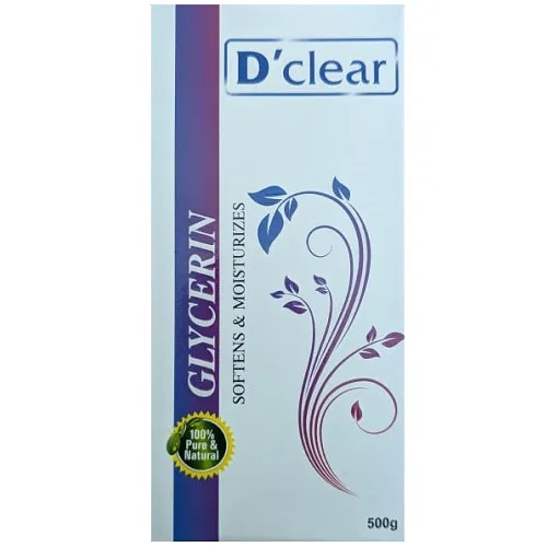 D'clear Glycerin - Softens & Moisturizes