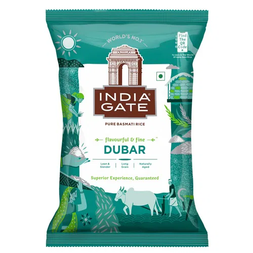 INDIA GATE Dubar Pure Basmati Rice 1kg