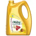 Dhara Rice Bran Refined Oil -5ltr – image 1