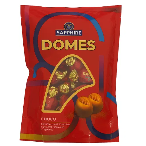 Sapphire Truffle Domes, Pouch, Choco -700g