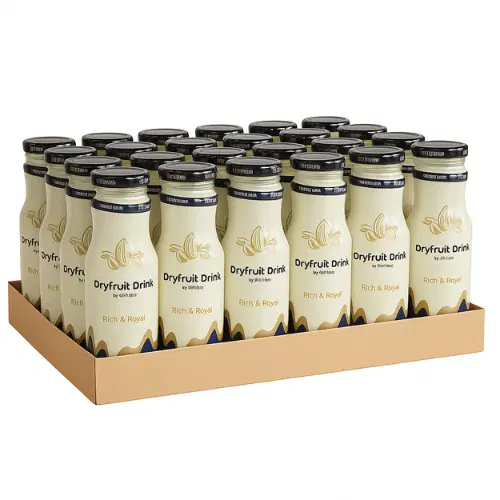Artisanal Dryfruit Drink, Flavoured Milk, Pack Of 25 -250ml