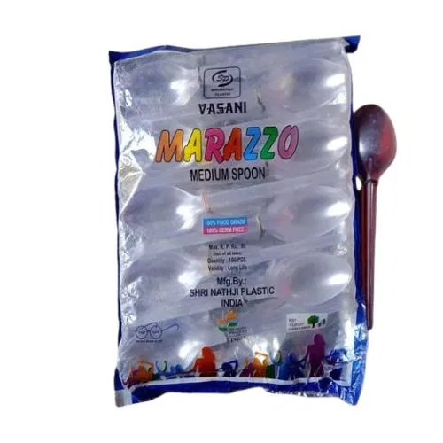 Plastic Spoon Packet (Pack Of 100)