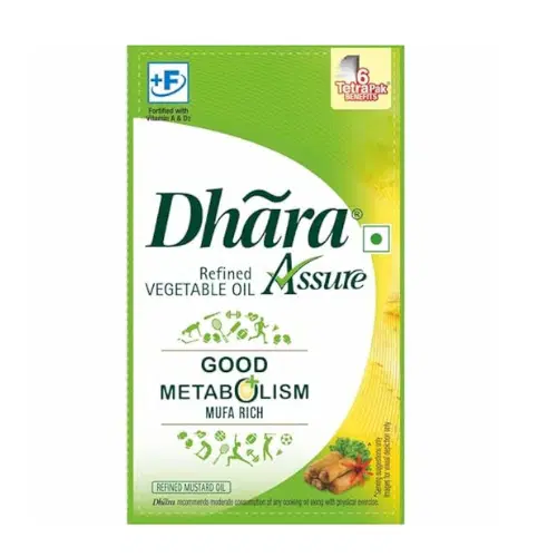 Dhara Assure Refined Vegetable Oil -1ltr