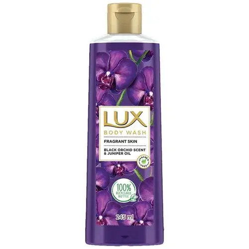 Lux Body Wash For Fragrant Skin - Black Orchid Scent & Juniper Oil With Extra Foam