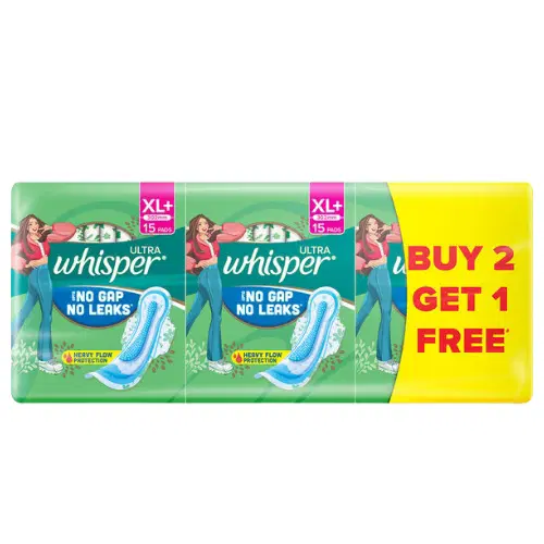 Whisper Ultra Pads XL+ -45 Pads
