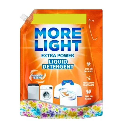 More Light, Extra Power, Liquid Detergent -1Ltr