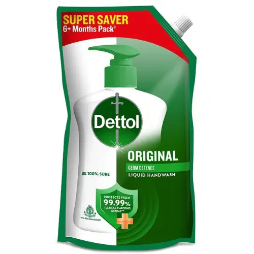 Dettol Original Germ Defence Liquid Handwash 675ml Refill