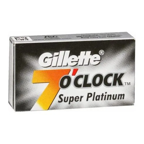 Gillette 7 O`Clock Super Platinum Razor Blades