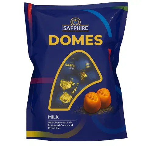 Sapphire Truffle Domes, Pouch, Milk -700g
