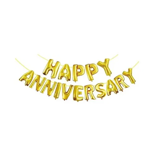 Happy Annivesary Foil Ballon Imported