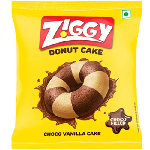 Ziggy, Donut Cake, Choco Vanilla Cake -47g