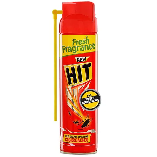 HIT Spray - Crawling Insect Killer (400ml) - Instant Kill, Deep-Reach Nozzle, Fresh Fragrance