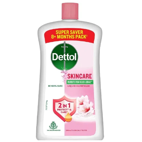 Dettol Skincare Liquid Handwash, 675 ml Refill Pack
