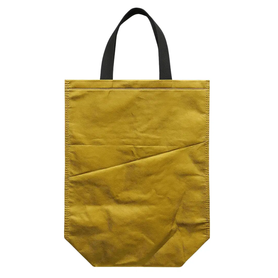 Non - Woven Golden Bag, Pack Of 50