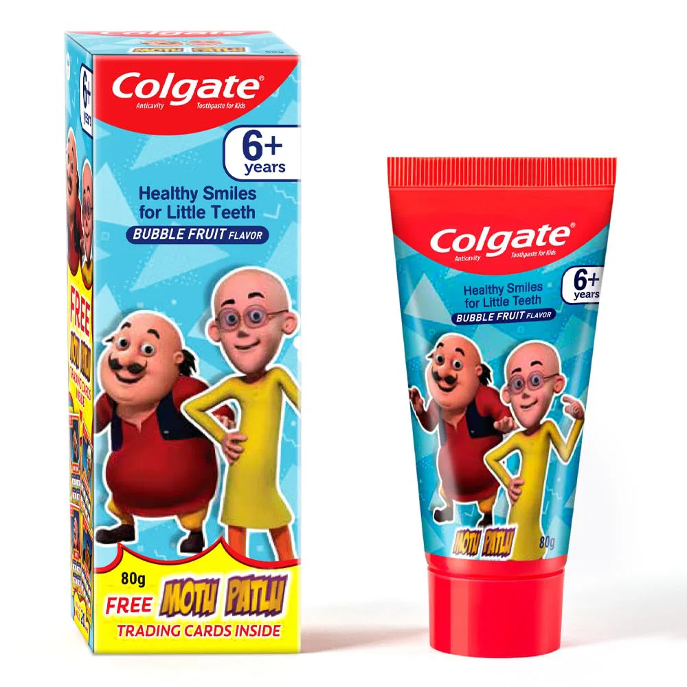 Colgate Kids Toothpaste For 6+ Years, Motu Patlu 80g