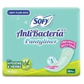 Sofy Anti Bacteria Panty Liner -36 Pieces