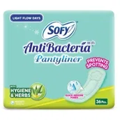 Sofy Anti Bacteria Panty Liner -36 Pieces