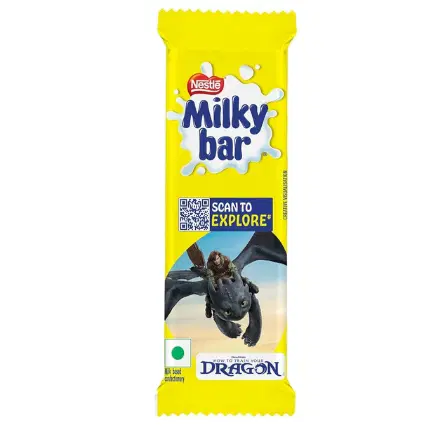 MILKYBAR, Yummy Creamy Treat, Made With Milk, 12.5g, Pack