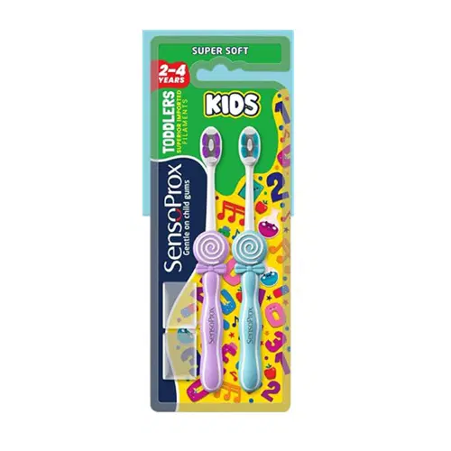 Senso Prox Toothbrush Gentle On Child Gums Toddlers Superior Imported Filaments 2-4 years