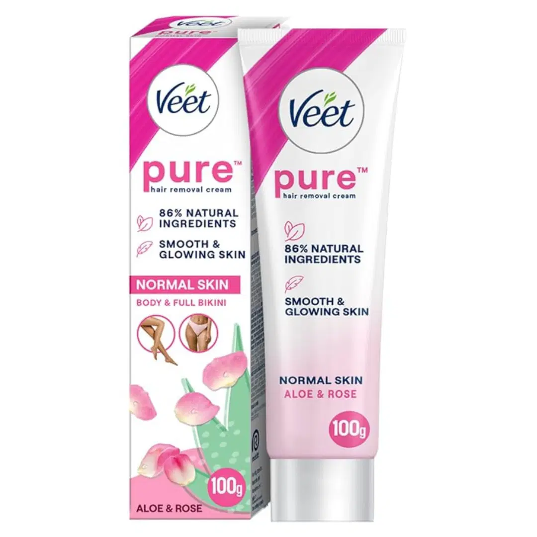 Veet Pure Hair Removal Cream for Women For Normal Skin - 100g