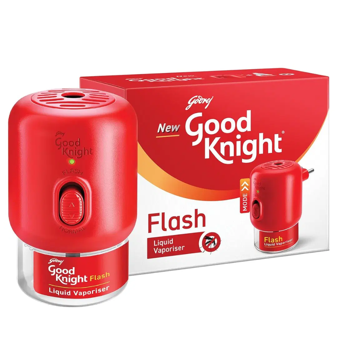 Good knight Flash Liquid Vaporiser – Combo Pack | Machine + Refill