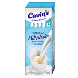 Cavins Vanilla Milkshake - 180ml – image 1