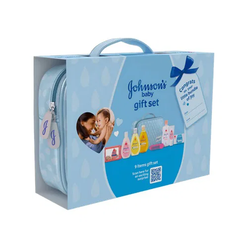 Jhonson's Baby Gift Set (9 Items Gift Set)