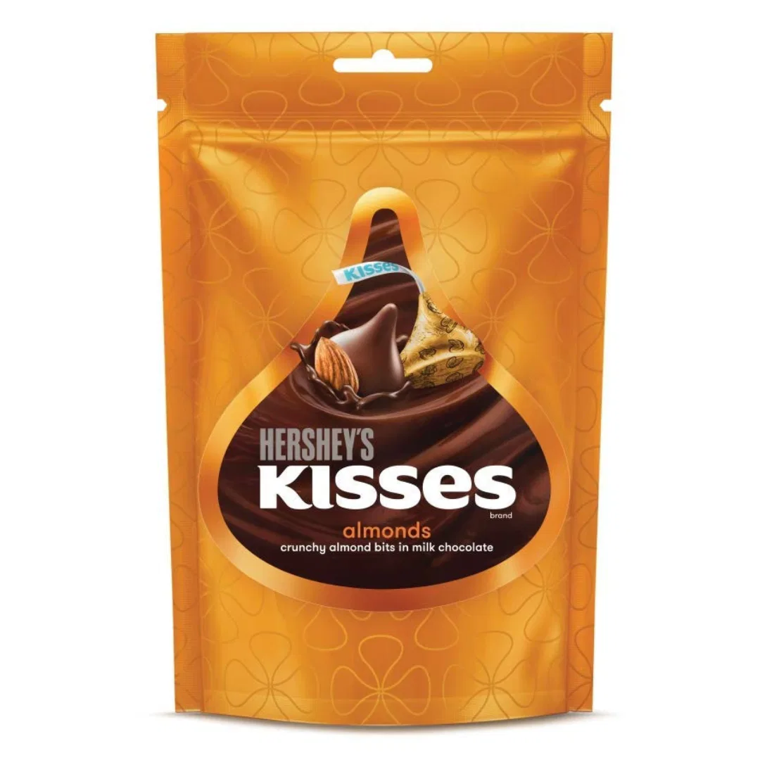 Hershey's Kisses Almonds | Melt-In-Mouth Chocolates -100g