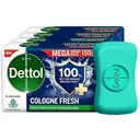 Dettol Cologne Fresh Bathing Soap Bar With 12 Hr Freshness, 600 g (4x150 g) – image 1