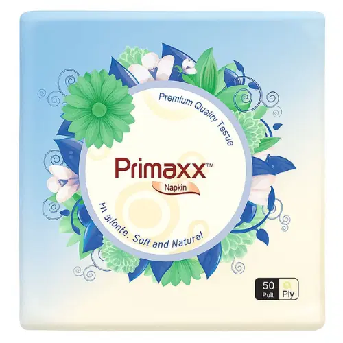 Primaxx Premium Napkin 4Ply 50pcs, Packet