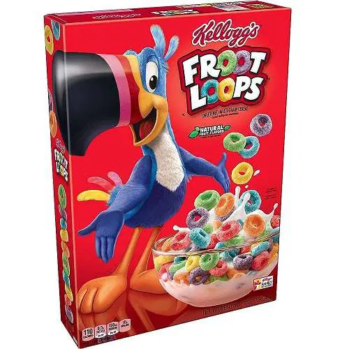 Kelloggs Froot Loops Crunchy Multigrain Cereal